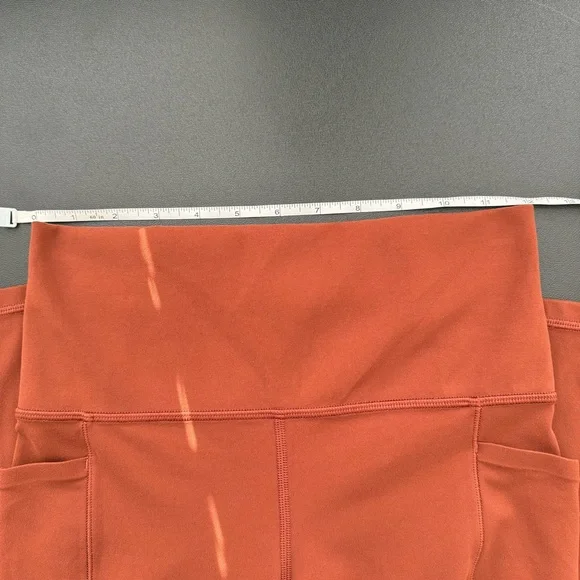 Athleta Salutation Stash Flare Pants Brown Size Small Petite 28.5” Inseam - Picture 6 of 6